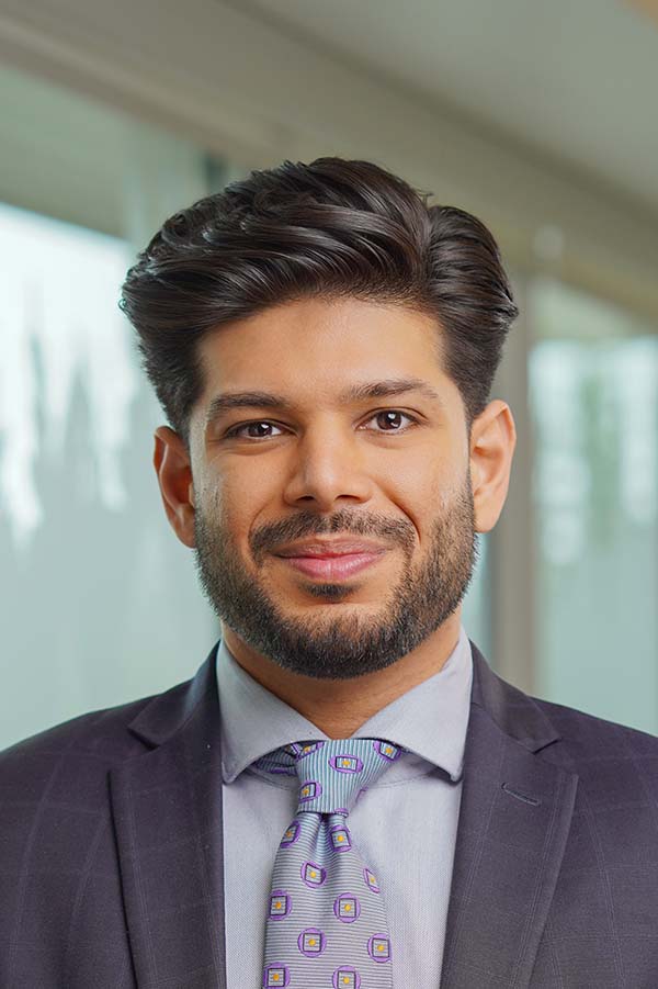 Headshot of Board of Health Member Abdullah Masood.
